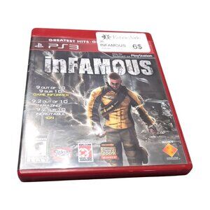 Infamous (PS3, 2009) Greatest Hits - Complete Tested